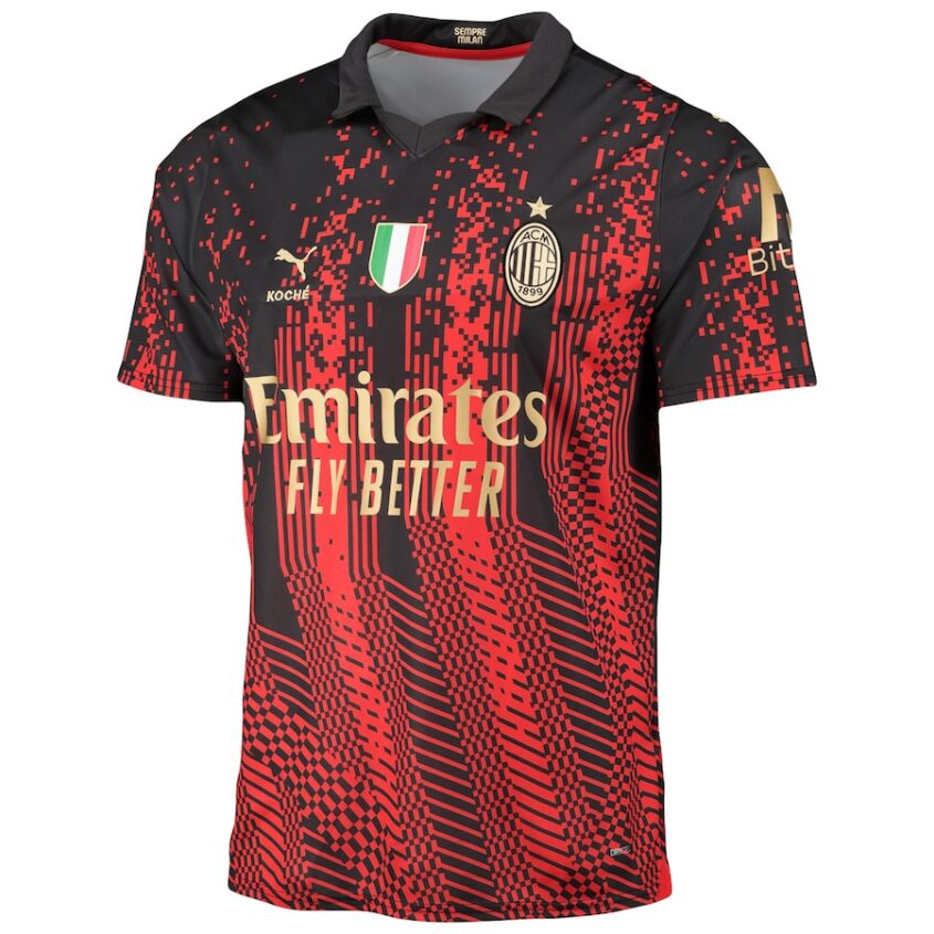 AC Milan x Koche Shirt - Sport Fan Kit Clothing