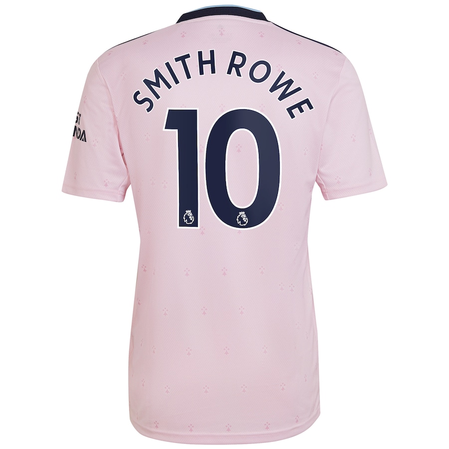 Arsenal Third Shirt 2022-23 with Smith Rowe 10 printing