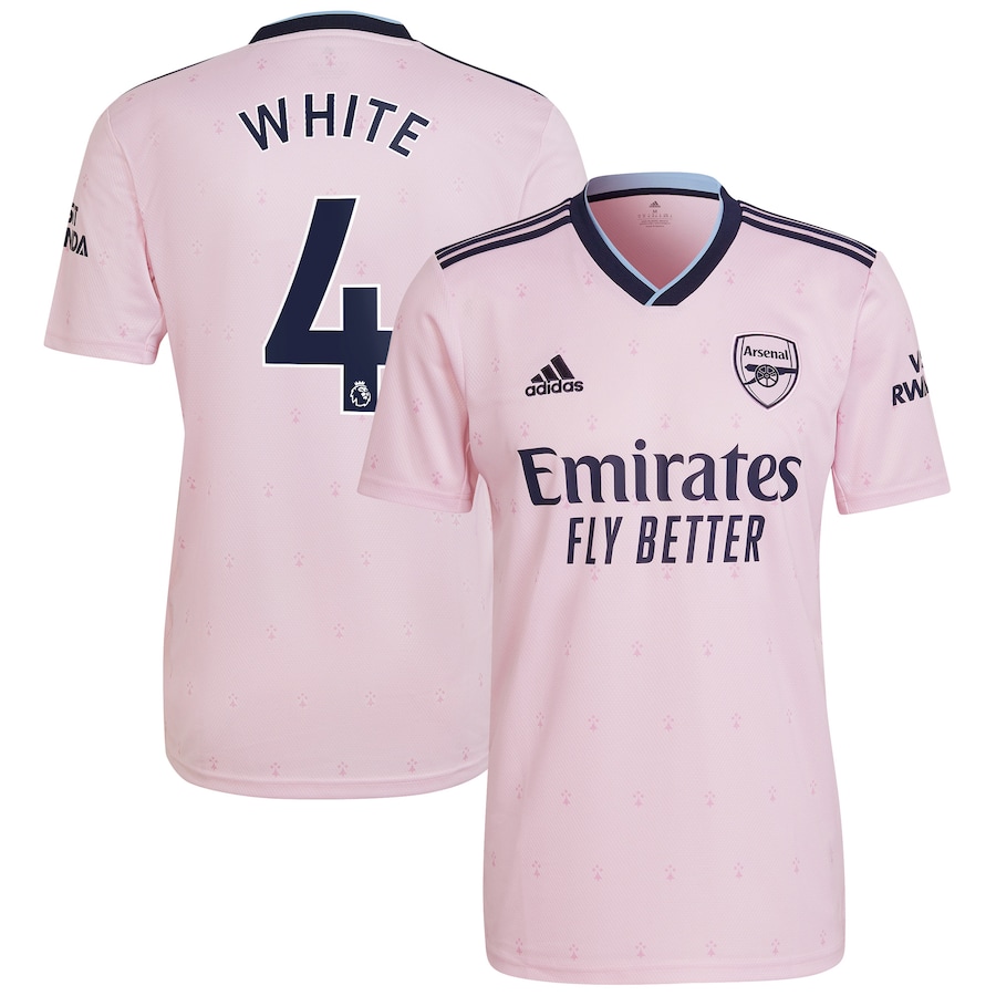 Arsenal Third Shirt 2022-23 with White 4 printing