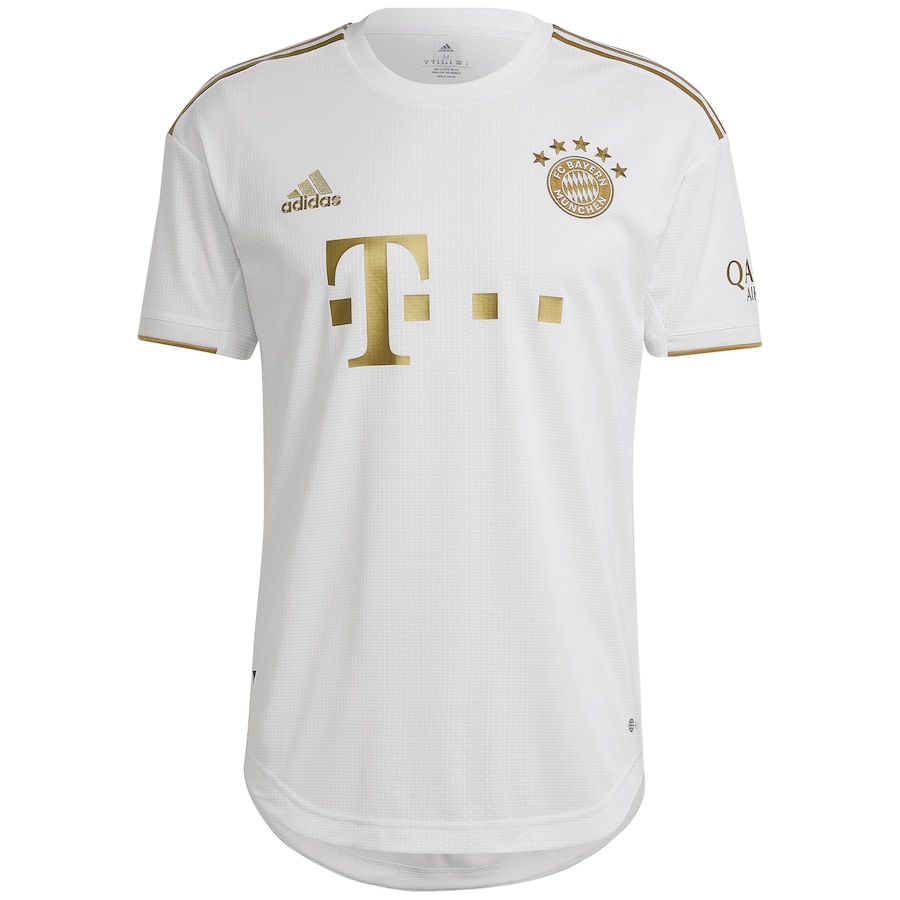 FC Bayern Away Authentic Shirt 2022-23 with Goretzka 8 printing