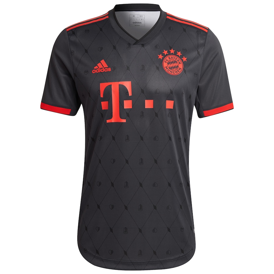 FC Bayern Third Authentic Shirt 2022-23 with João Cancelo 22 printing