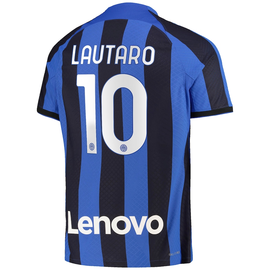 Inter Milan Home Vapor Match Shirt 2022-23 with Lautaro 10 printing