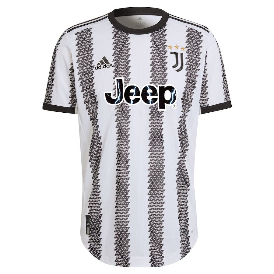 Juventus Home Authentic Shirt 2022-23 with Bonucci 19 printing