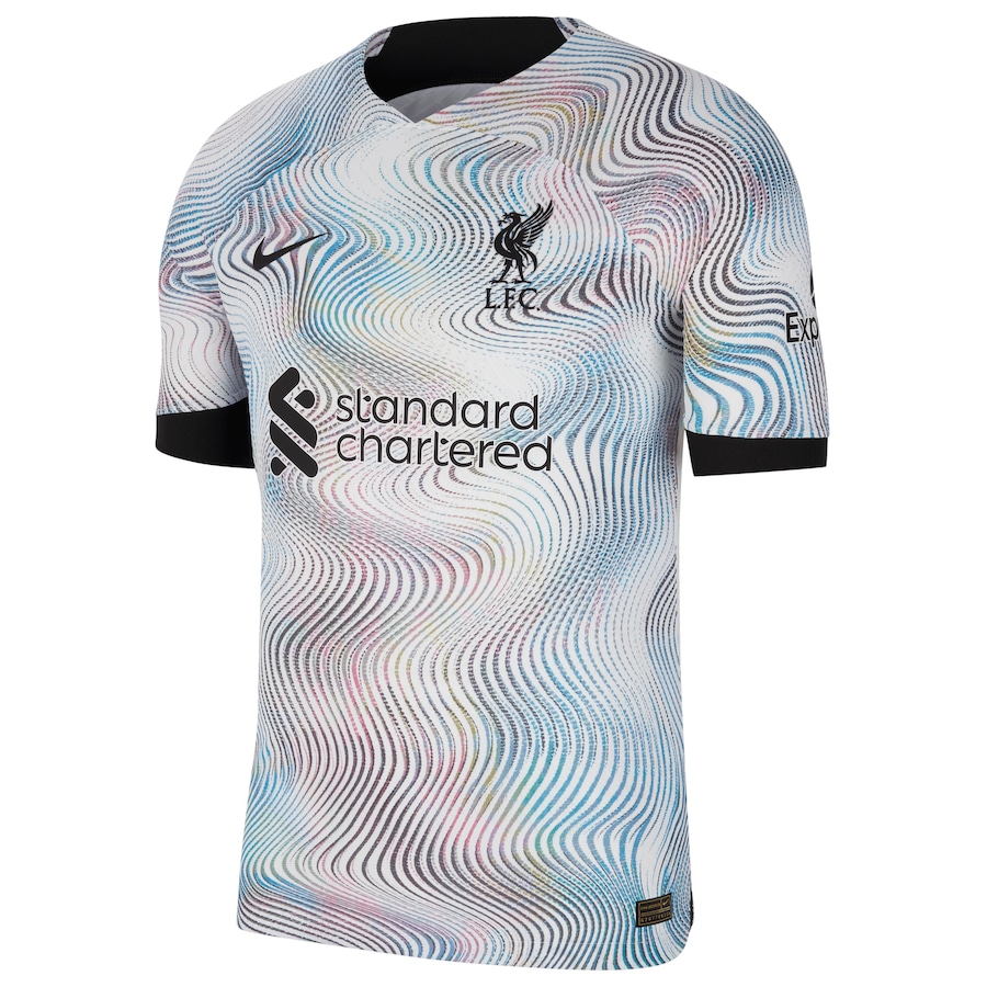 Liverpool Away Vapor Match Shirt 2022-23 with Virgil 4 printing