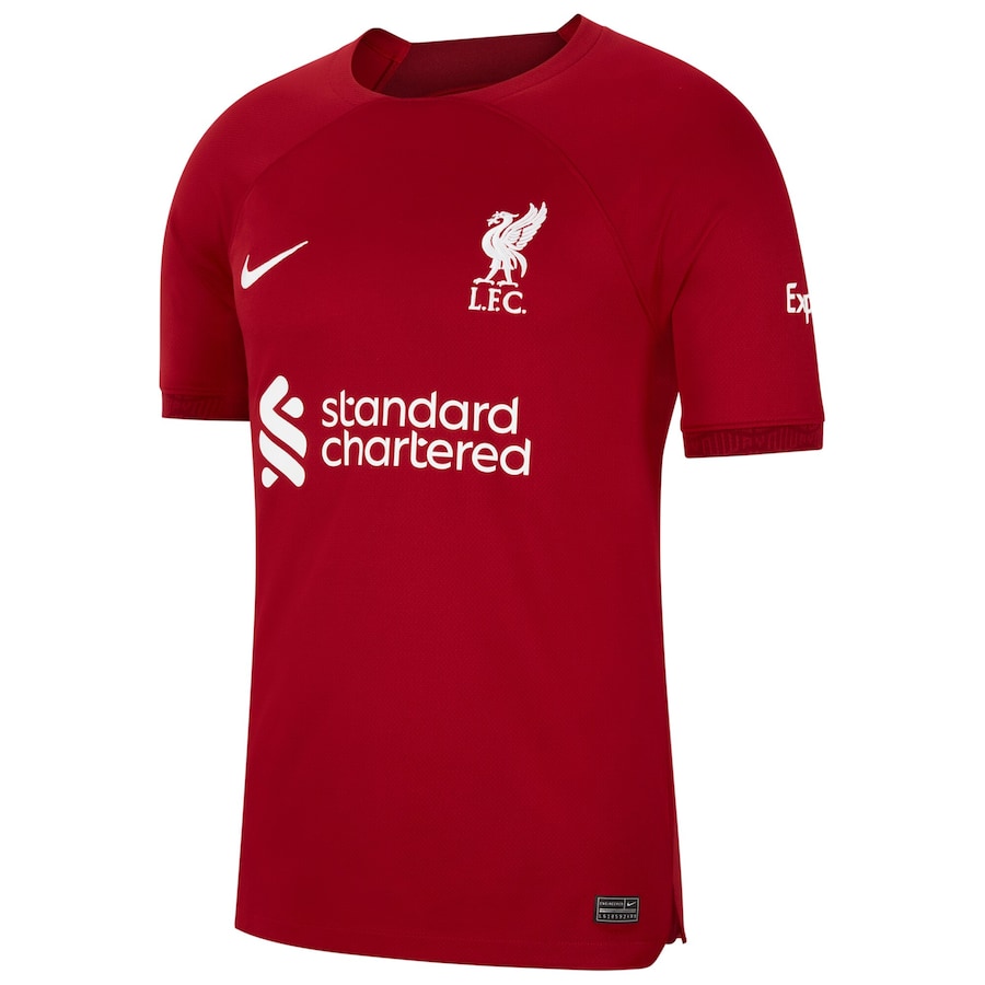 Liverpool Home Stadium Shirt 2022-23 with M.Salah 11 printing