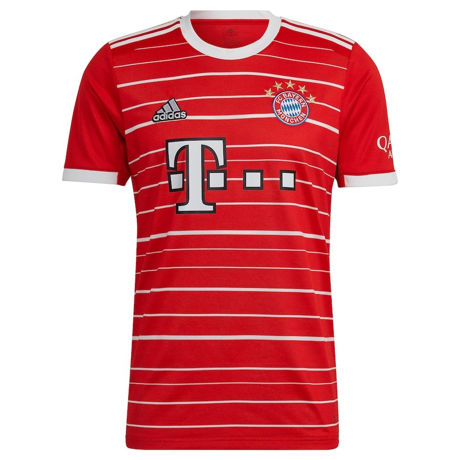 FC Bayern Home Shirt 2022-23 with Gravenberch 38 printing