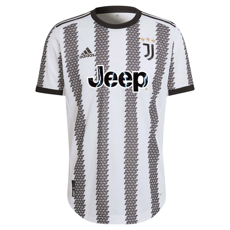 Juventus Home Authentic Shirt 2022-23 with Pogba 10 printing