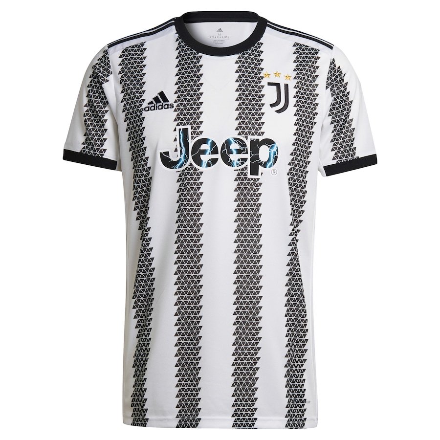 Juventus Home Shirt 2022-23 with Chiesa 7 printing